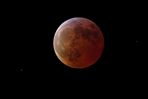 Red Moon during a Lunar Eclipse